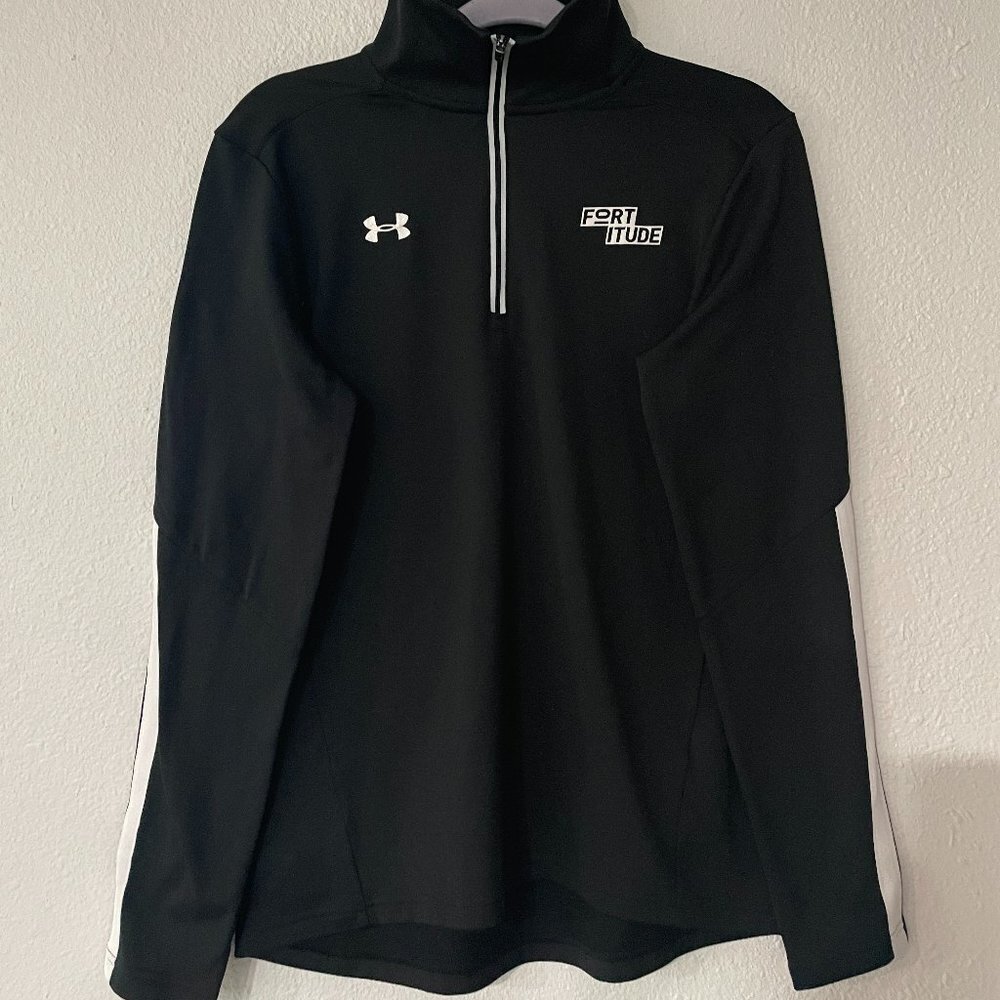 Under Armour Fortitude Loose Fit Black Long Sleeve. Medium. - Picture 1 of 8